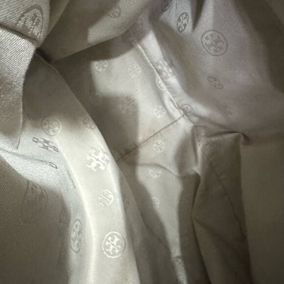 EUC Tory Burch Pyramid slouchy Large Black Leather Hobo Bag - Picture 8 of 15